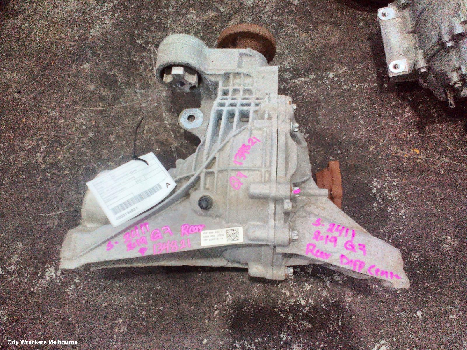 AUDI Q7 DIFFERENTIAL CENTRE, REAR, 4M, QCD CODE, 09/2015 - 03/2020
