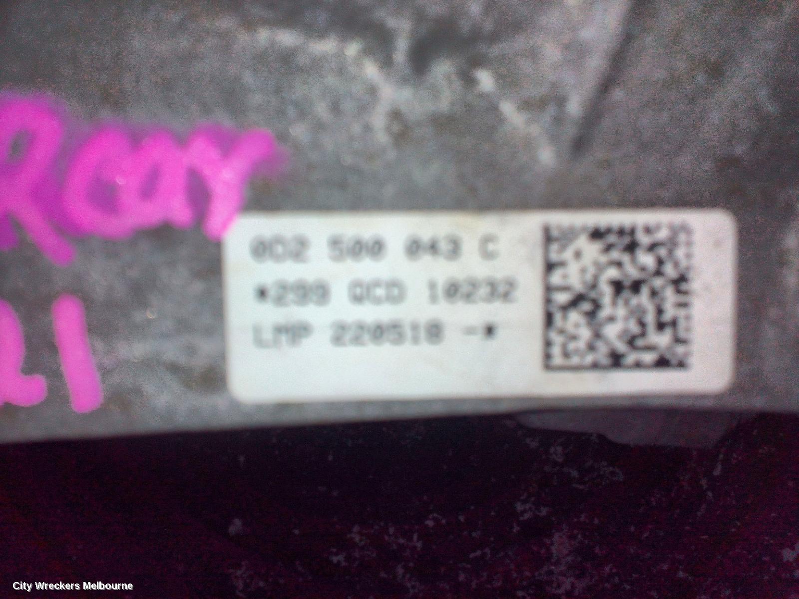 AUDI Q7 DIFFERENTIAL CENTRE, REAR, 4M, QCD CODE, 09/2015 - 03/2020