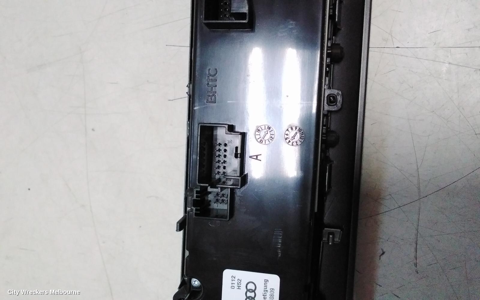 AUDI Q7 HEATER/AC CONTROLS, FRONT, CLIMATE CONTROL TYPE, 4M, 09/2015 - 03/2020