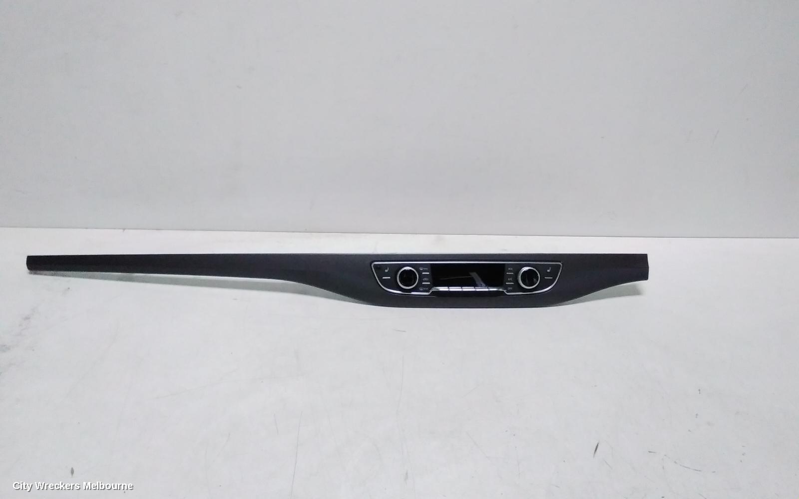 AUDI Q7 HEATER/AC CONTROLS, FRONT, CLIMATE CONTROL TYPE, 4M, 09/2015 - 03/2020