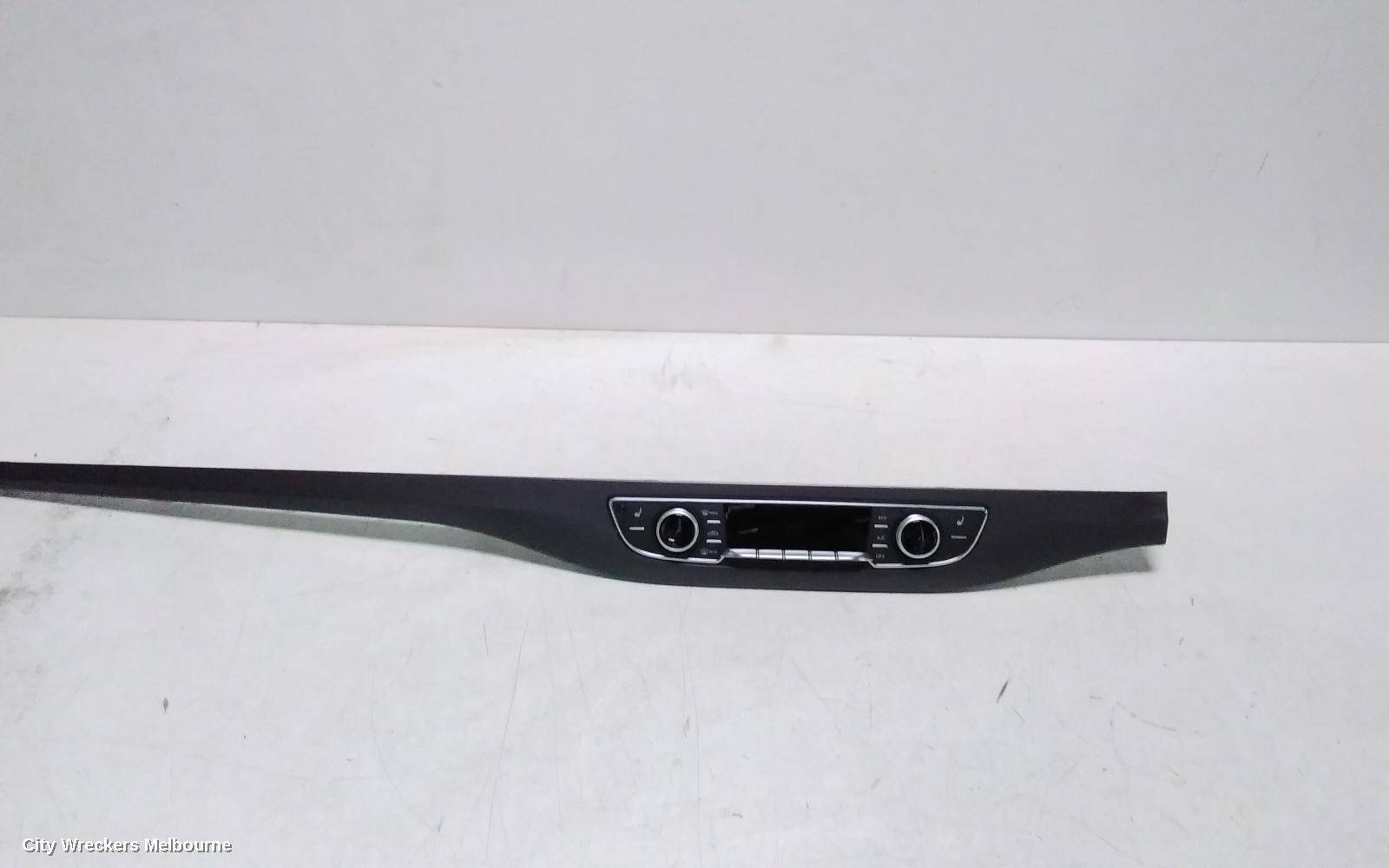 AUDI Q7 HEATER/AC CONTROLS, FRONT, CLIMATE CONTROL TYPE, 4M, 09/2015 - 03/2020