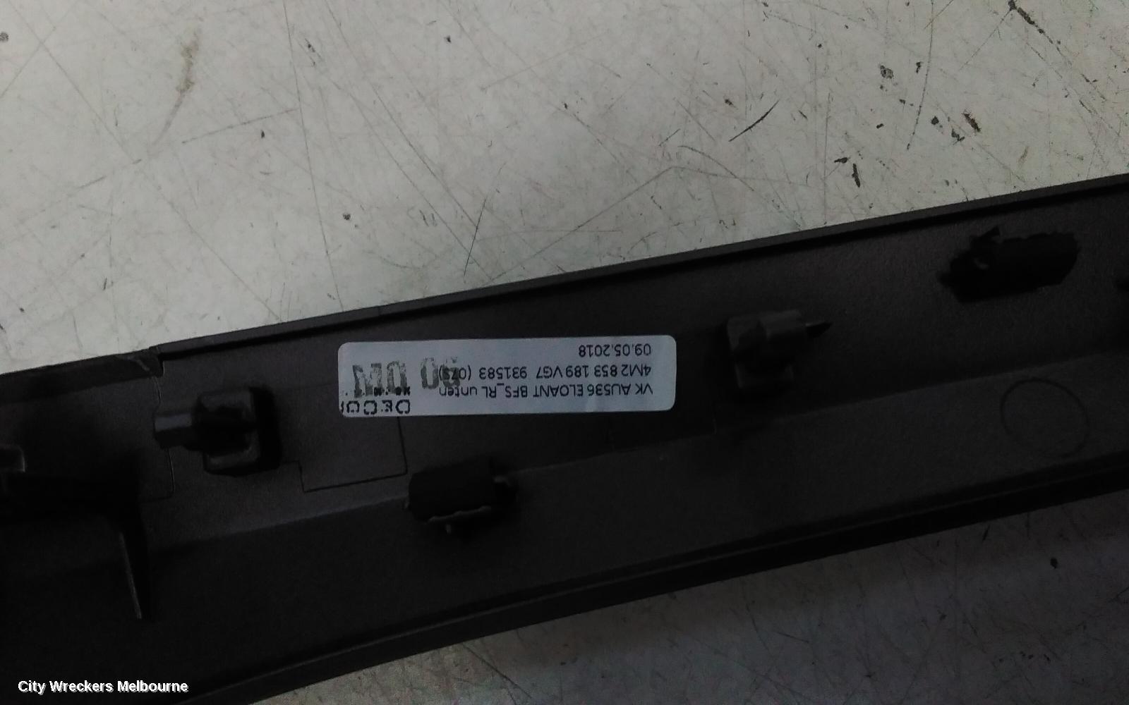 AUDI Q7 HEATER/AC CONTROLS, FRONT, CLIMATE CONTROL TYPE, 4M, 09/2015 - 03/2020