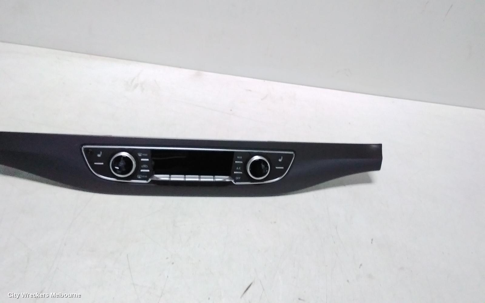 AUDI Q7 HEATER/AC CONTROLS, FRONT, CLIMATE CONTROL TYPE, 4M, 09/2015 - 03/2020