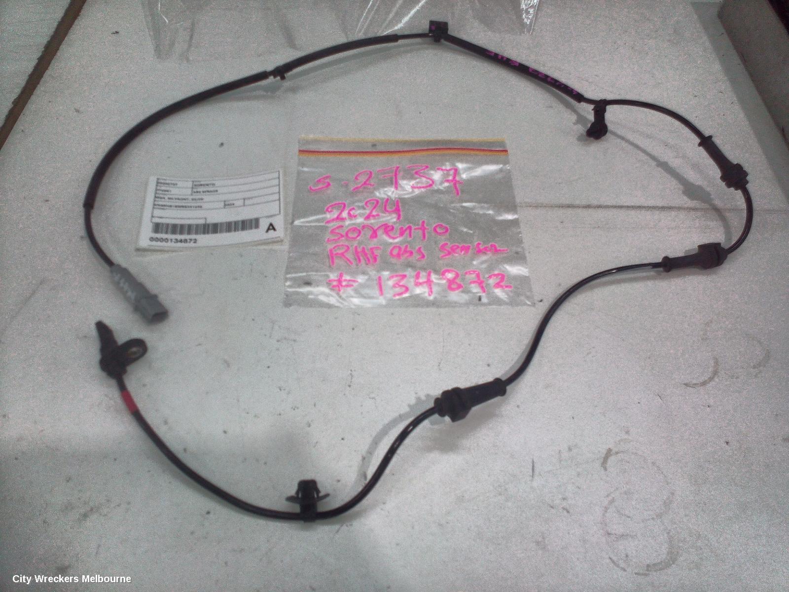 KIA SORENTO ABS SENSOR, MQ4, RH FRONT, 02/2020 ONWARDS