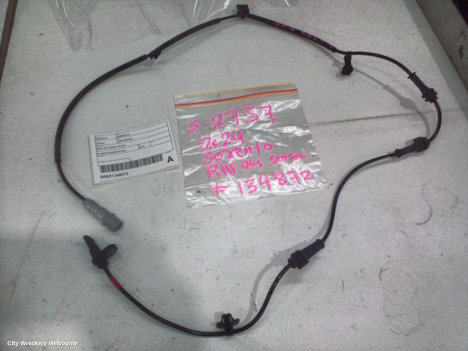 KIA SORENTO ABS SENSOR, MQ4, RH FRONT, 02/2020 ONWARDS