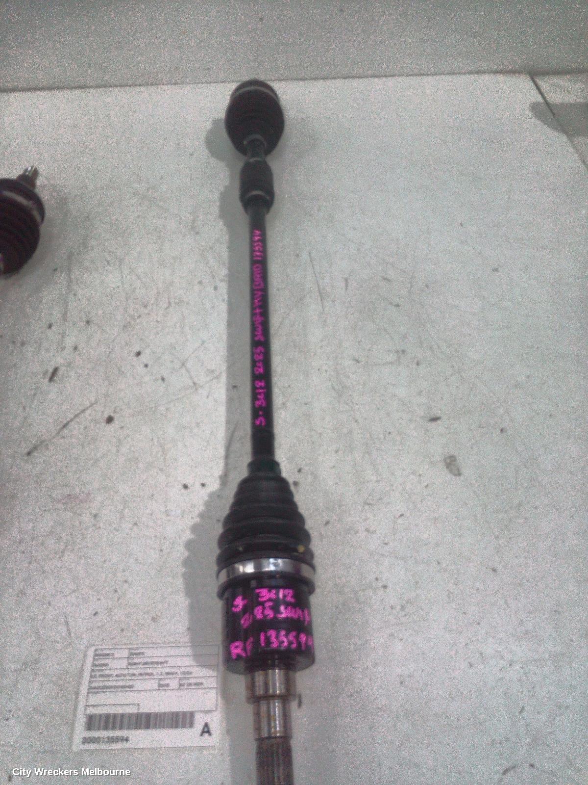 SUZUKI SWIFT RIGHT DRIVESHAFT, UZ, FRONT, AUTO T/M, PETROL, 1.2, MHEV, 12/2023 ONWARDS