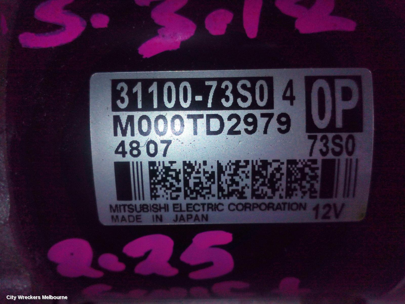 SUZUKI SWIFT STARTER, UZ, PETROL, 1.2, Z12E CODE, MHEV, 12/2023 ONWARDS