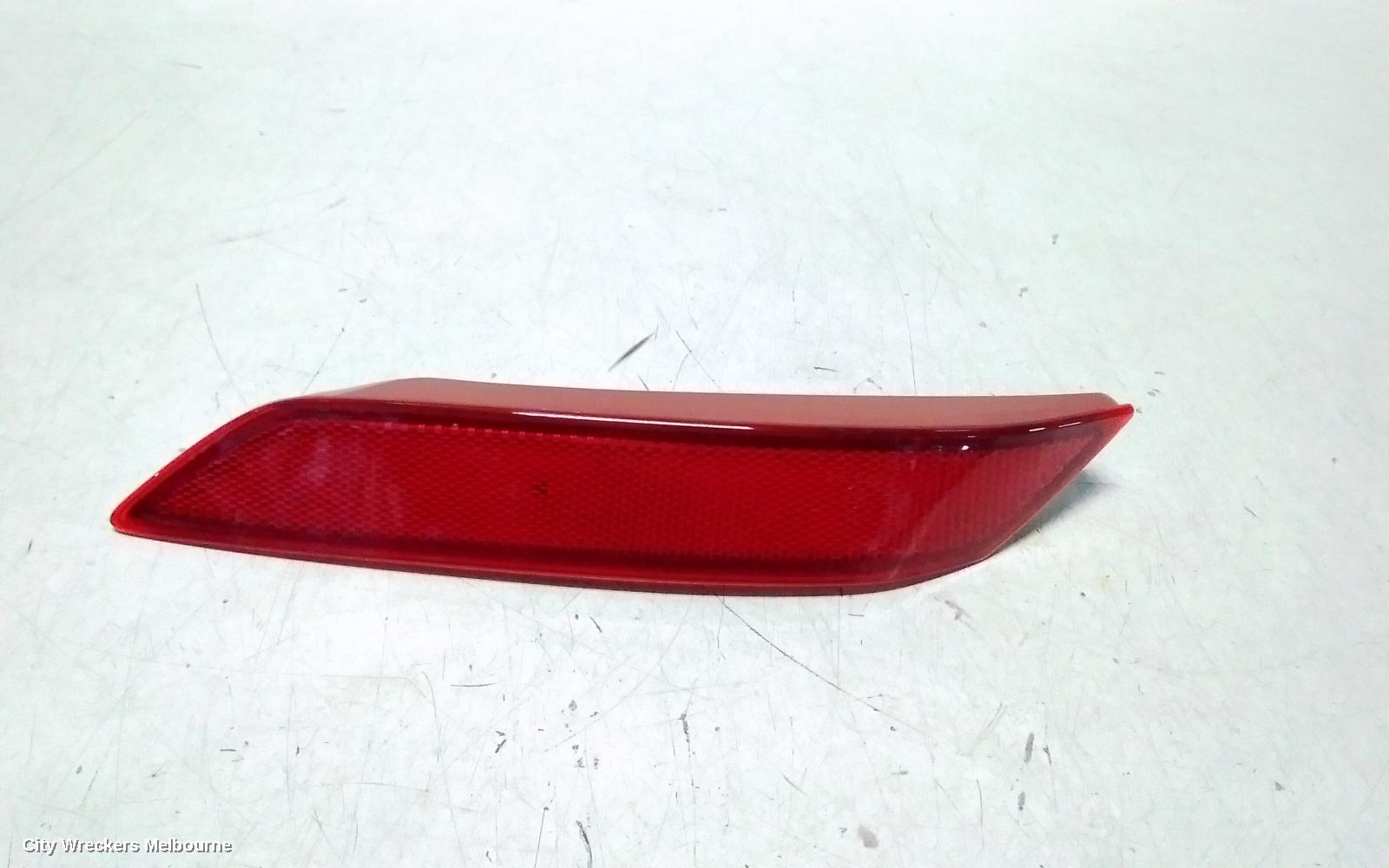 MAZDA CX9 LEFT TAILLIGHT, TC, IN BUMPER REFLECTOR, 07/2016 - 12/2024