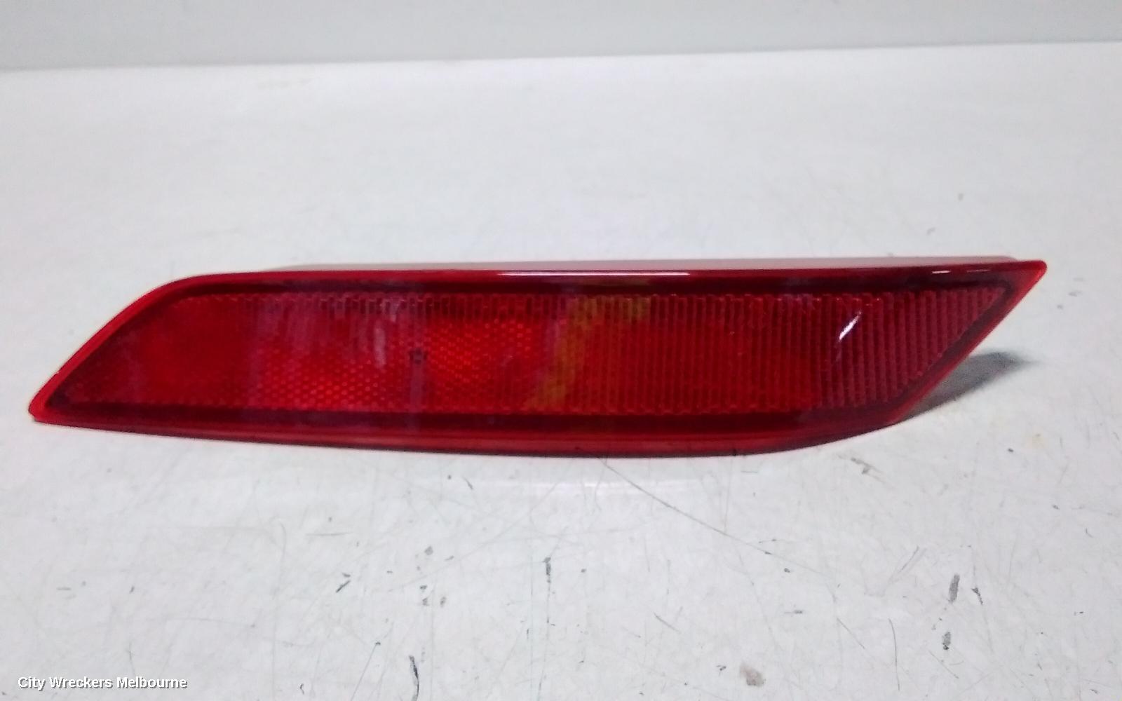 MAZDA CX9 LEFT TAILLIGHT, TC, IN BUMPER REFLECTOR, 07/2016 - 12/2024