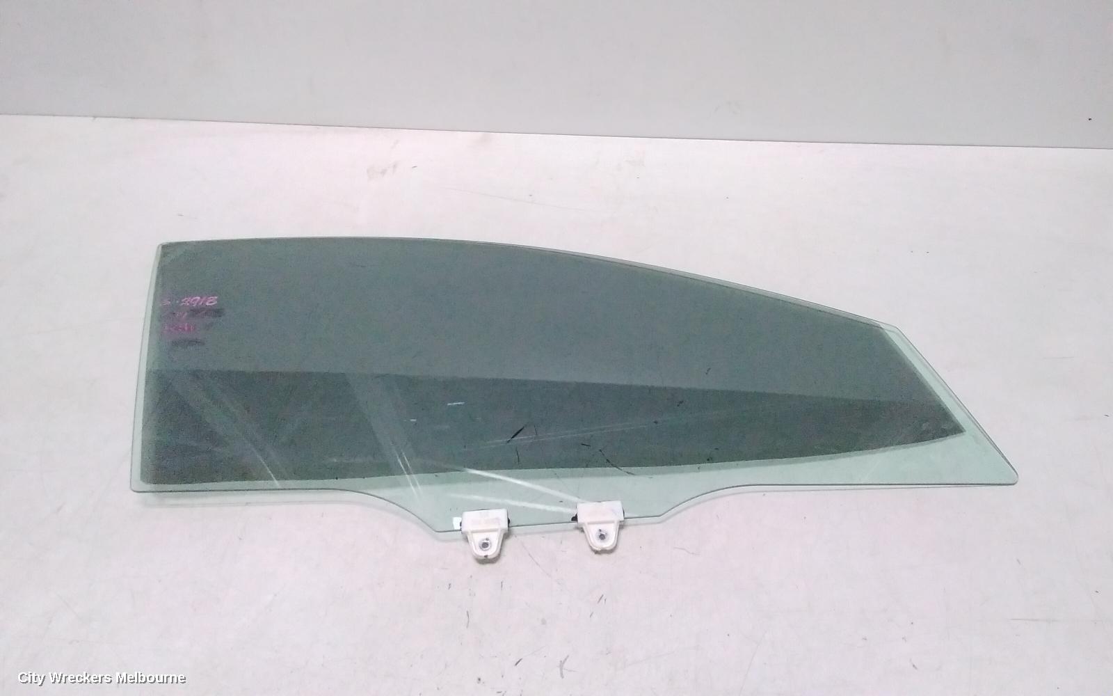 MAZDA 2 RIGHT FRONT DOOR WINDOW, DJ/DL, 09/2014 ONWARDS