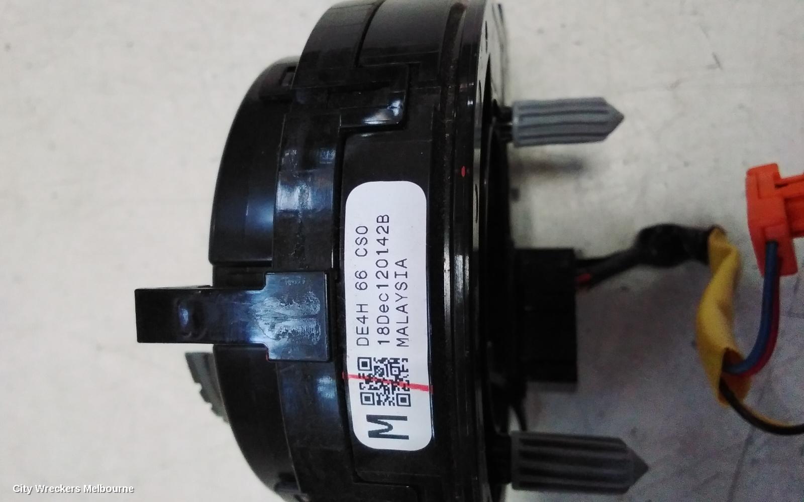 MAZDA 2 AIRBAG MODULE/SENSOR, CLOCKSPRING, NON SMART BRAKE TYPE, DJ/DL, 09/2014 ONWARDS