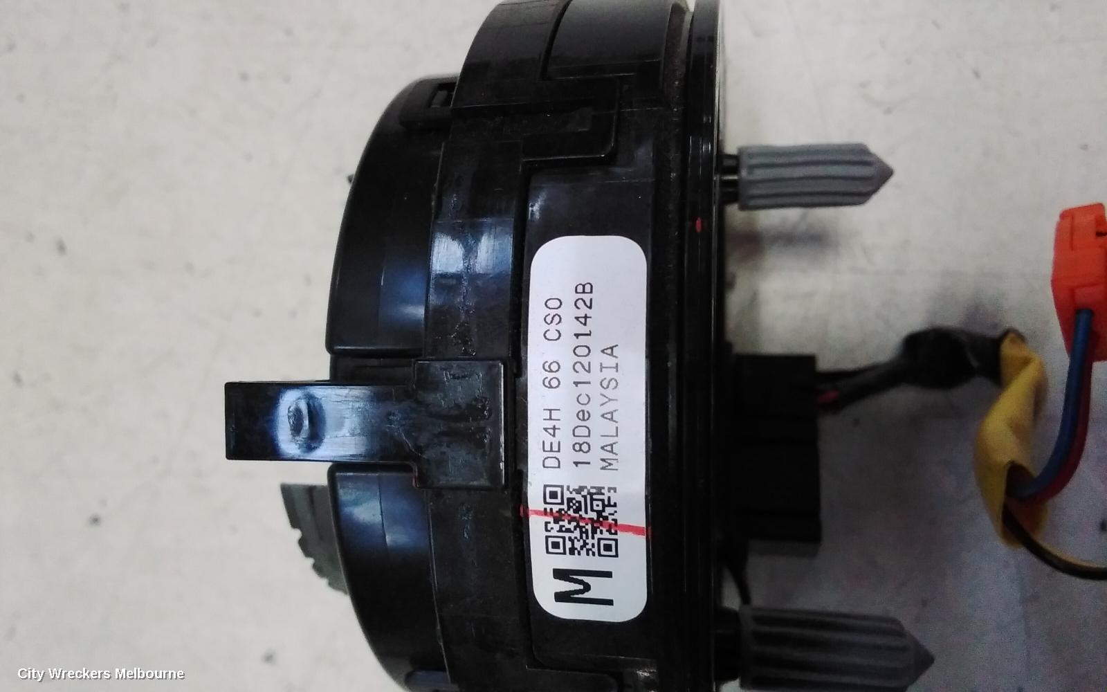 MAZDA 2 AIRBAG MODULE/SENSOR, CLOCKSPRING, NON SMART BRAKE TYPE, DJ/DL, 09/2014 ONWARDS