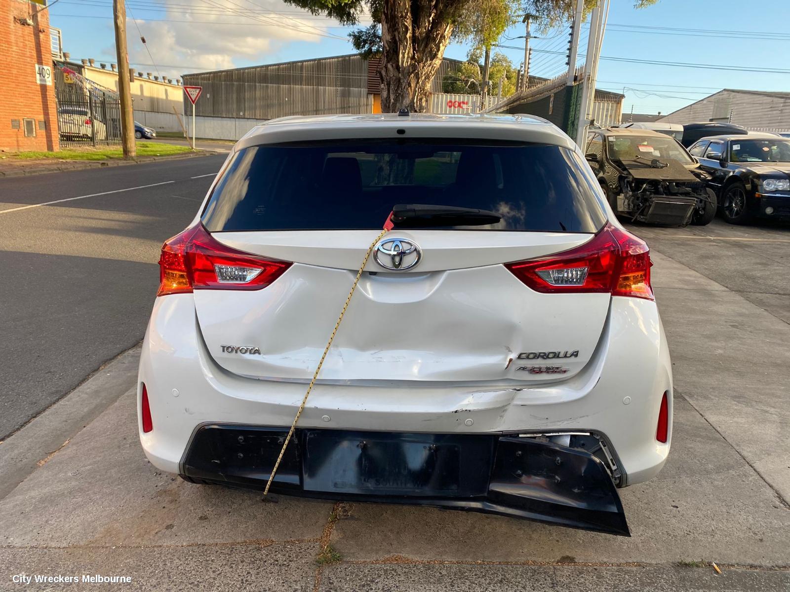 TOYOTA COROLLA OXYGEN SENSOR, ZRE182R 10/2012 - 06/2018