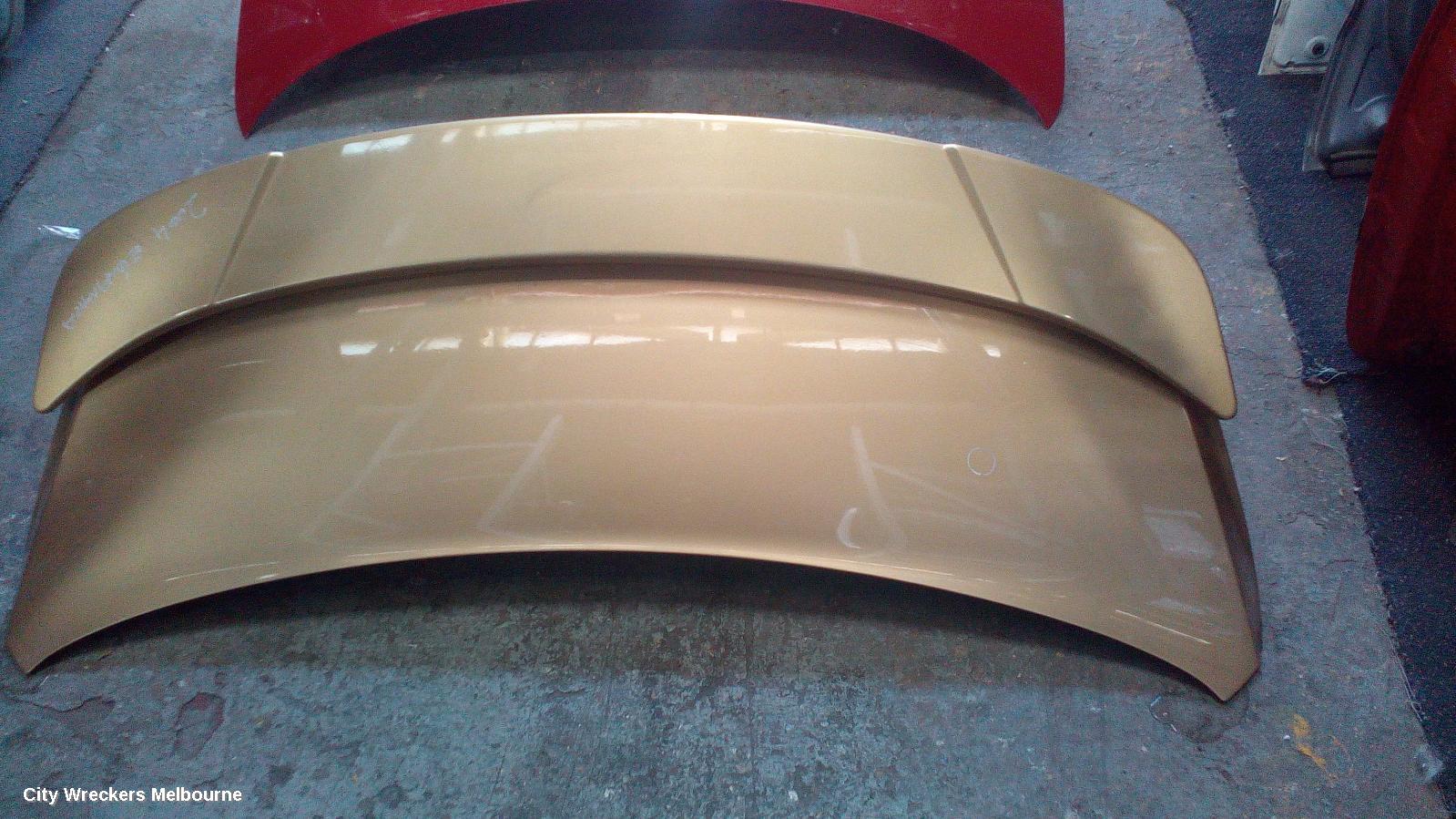 HYUNDAI ELANTRA BOOTLID/TAILGATE, BOOTLID, XD, SPOILERED TYPE, 10/2003 - 07/2006