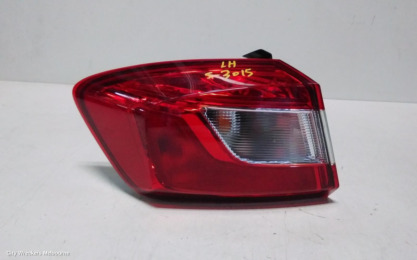 HOLDEN ASTRA LEFT TAILLIGHT, BL, SEDAN, 05/2017 - 12/2020