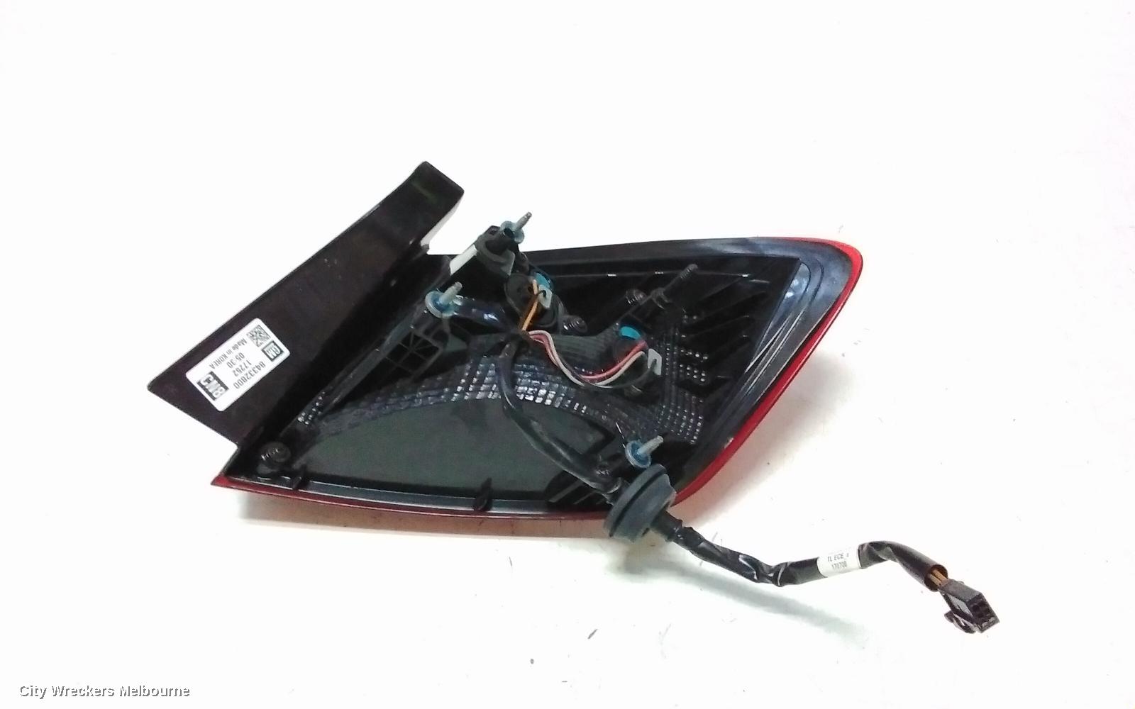 HOLDEN ASTRA LEFT TAILLIGHT, BL, SEDAN, 05/2017 - 12/2020