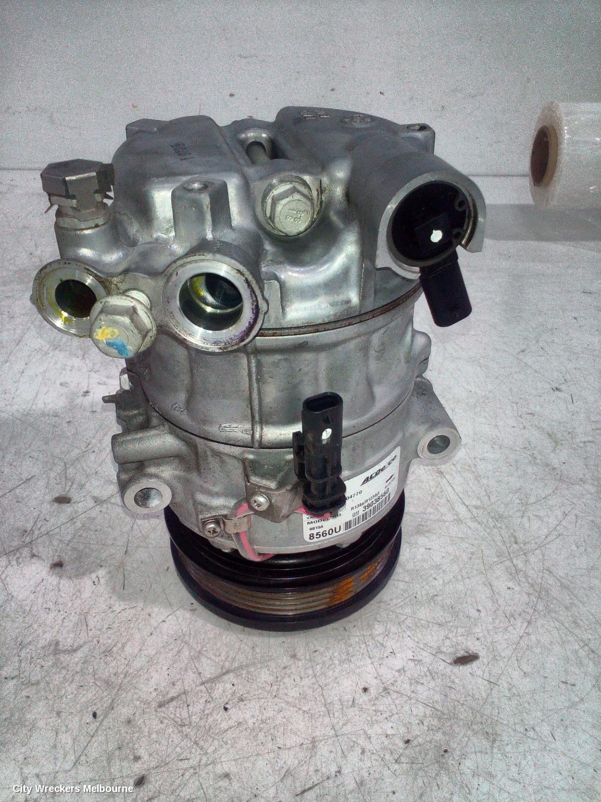 HOLDEN ASTRA A/C COMPRESSOR, BK-BL, 1.4, PETROL, 09/2016 - 12/2020