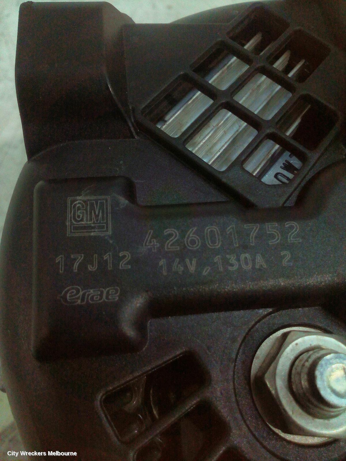 HOLDEN ASTRA ALTERNATOR, PETROL, 1.4, TURBO, BK-BL, 09/2016 - 12/2020