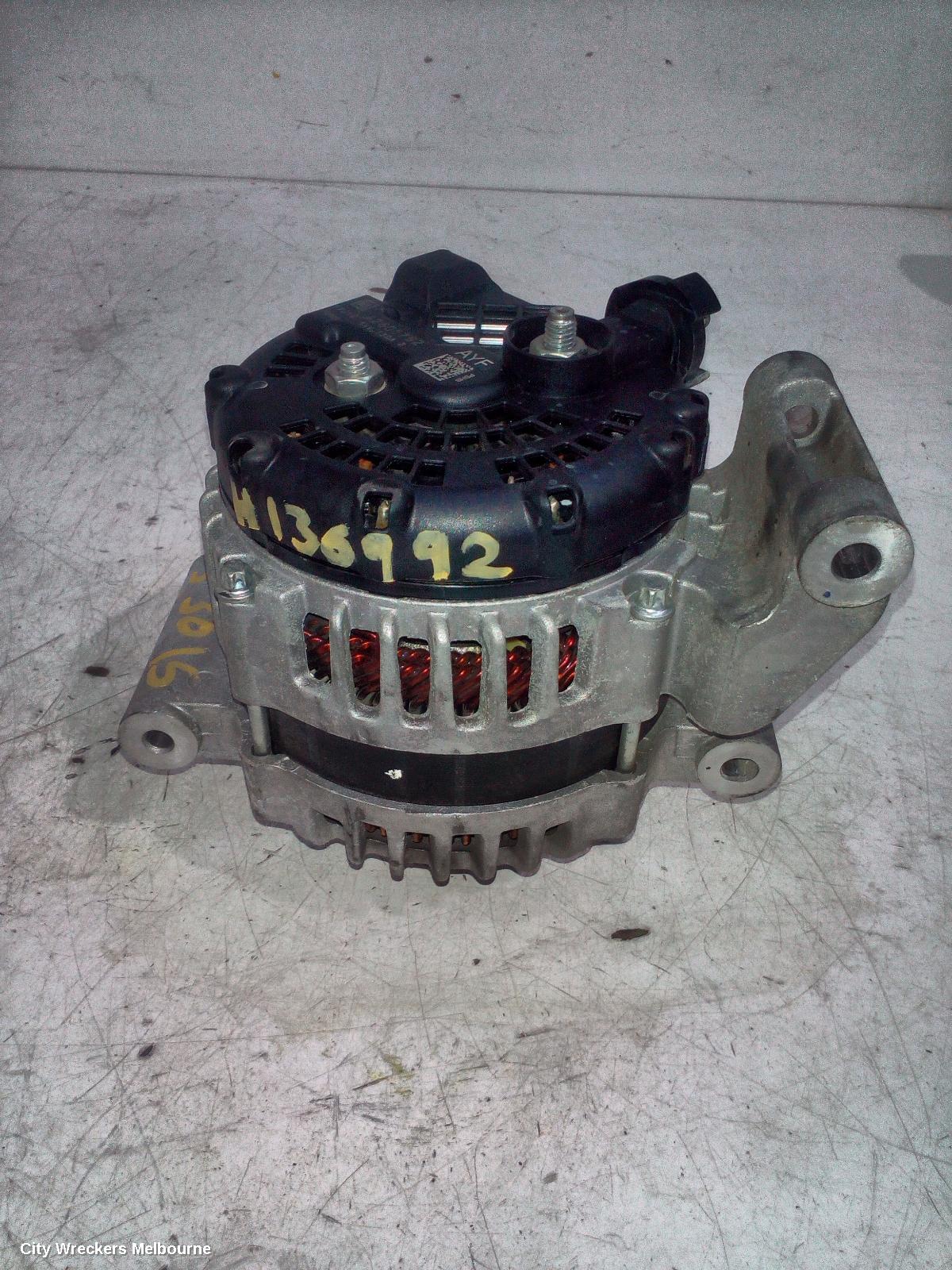 HOLDEN ASTRA ALTERNATOR, PETROL, 1.4, TURBO, BK-BL, 09/2016 - 12/2020