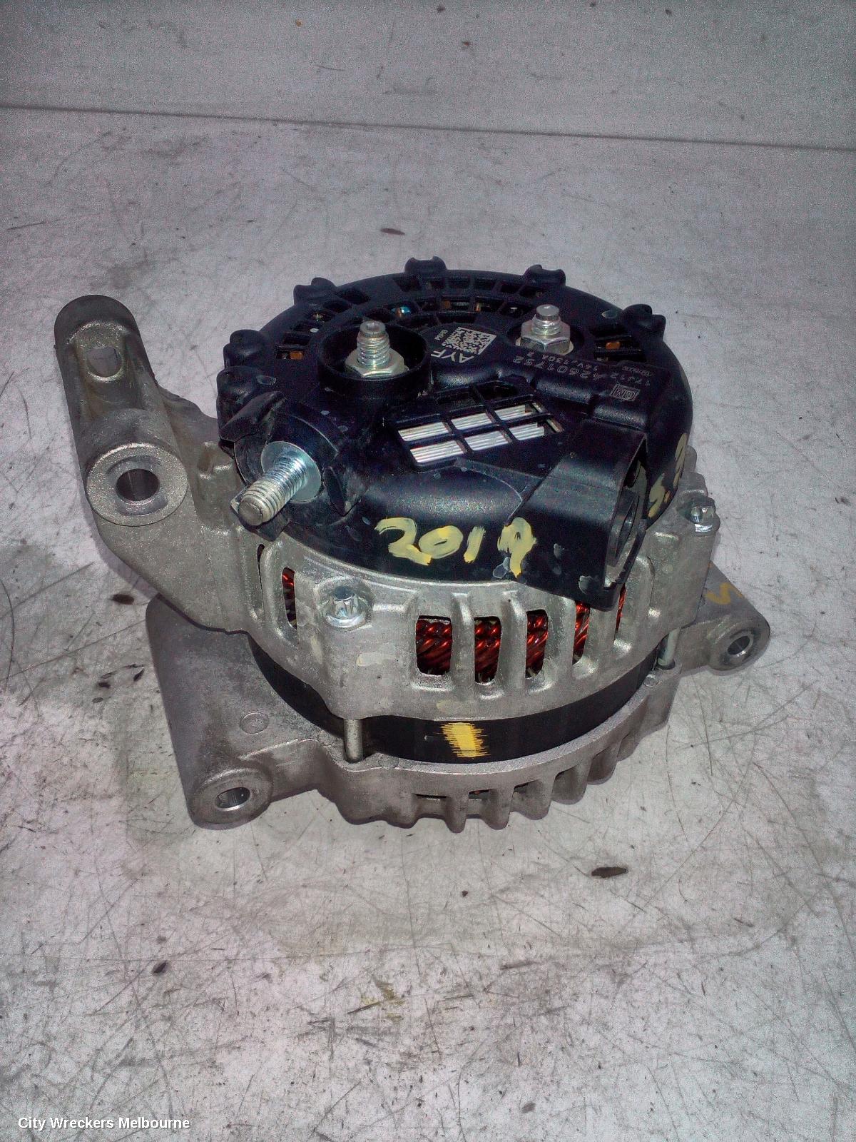 HOLDEN ASTRA ALTERNATOR, PETROL, 1.4, TURBO, BK-BL, 09/2016 - 12/2020