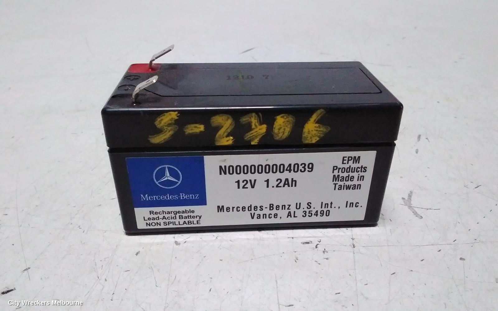 MERCEDES GL CLASS BATTERY, X164 10/2006 - 11/2012