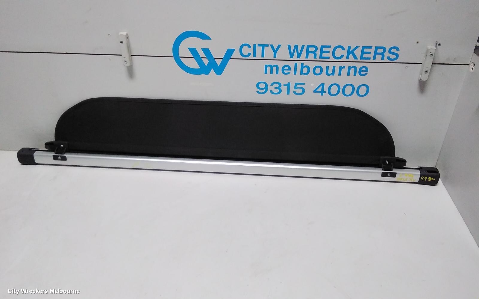 SUBARU XV PARCEL SHELF CARGO BLIND, CARGO BLIND, G4X, 01/2012 - 04/2017