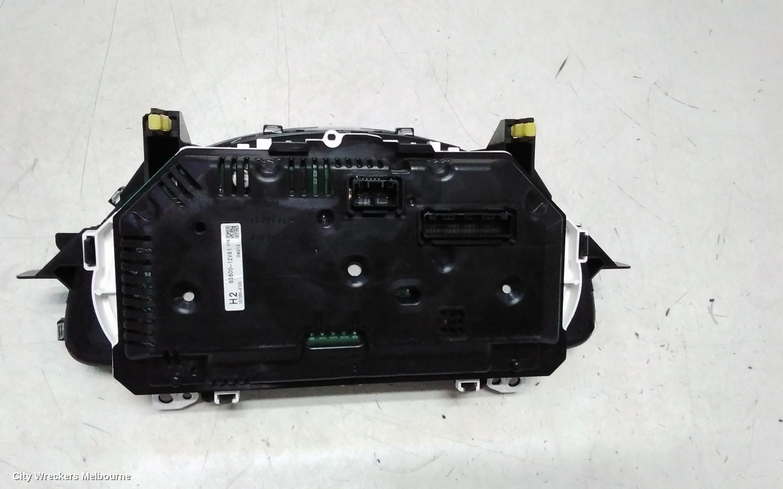 TOYOTA COROLLA INSTRUMENT CLUSTER, 1.8, MANUAL T/M, ASCENT, 2ZR-FE, ZRE182R, HATCH, 08/2012 - 05/2015
