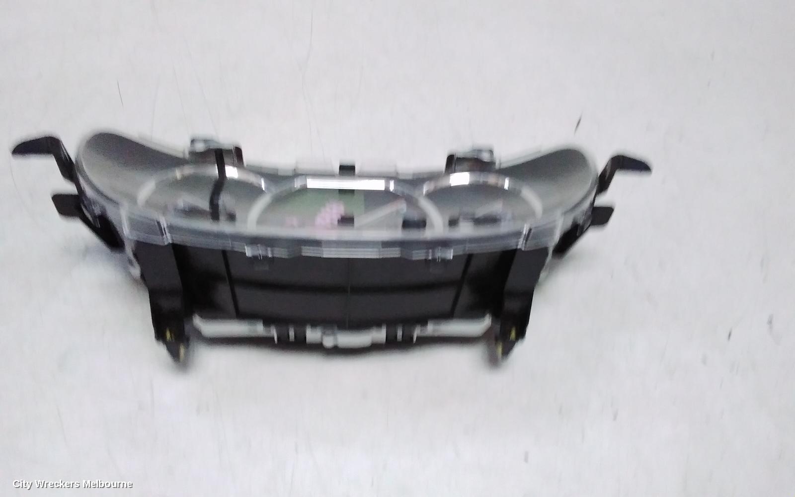 TOYOTA COROLLA INSTRUMENT CLUSTER, 1.8, MANUAL T/M, ASCENT, 2ZR-FE, ZRE182R, HATCH, 08/2012 - 05/2015