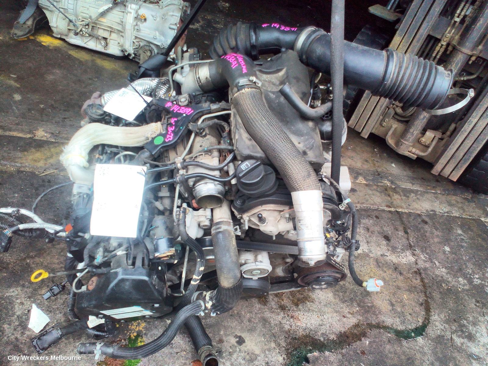 JEEP GRANDCHEROKEE ENGINE, DIESEL, 3.0, TURBO, WK, 10/2010 - 03/2013