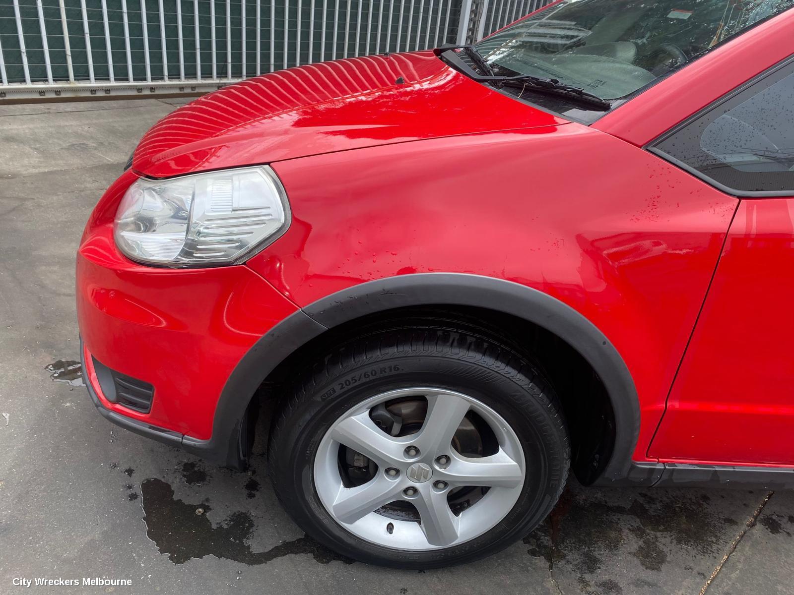 SUZUKI SX4 LEFT GUARD, FLARED, NON BLINKER TYPE, 02/2007 - 01/2014