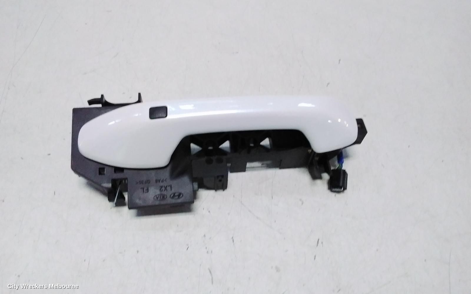 HYUNDAI PALISADE DOOR HANDLE, LX2, LH FRONT, OUTER, COLOUR CODED, 03/2022 ONWARDS
