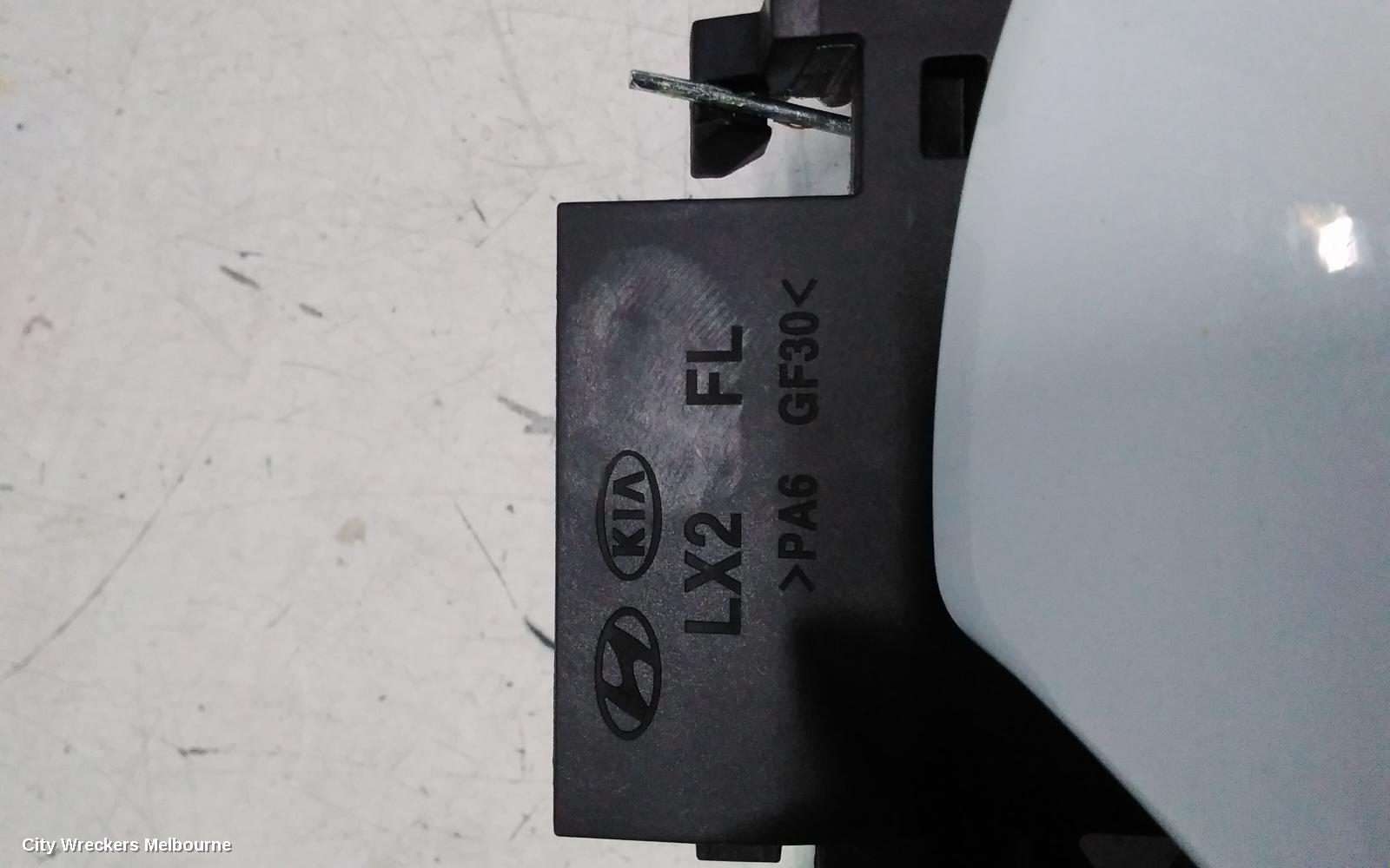 HYUNDAI PALISADE DOOR HANDLE, LX2, LH FRONT, OUTER, COLOUR CODED, 03/2022 ONWARDS