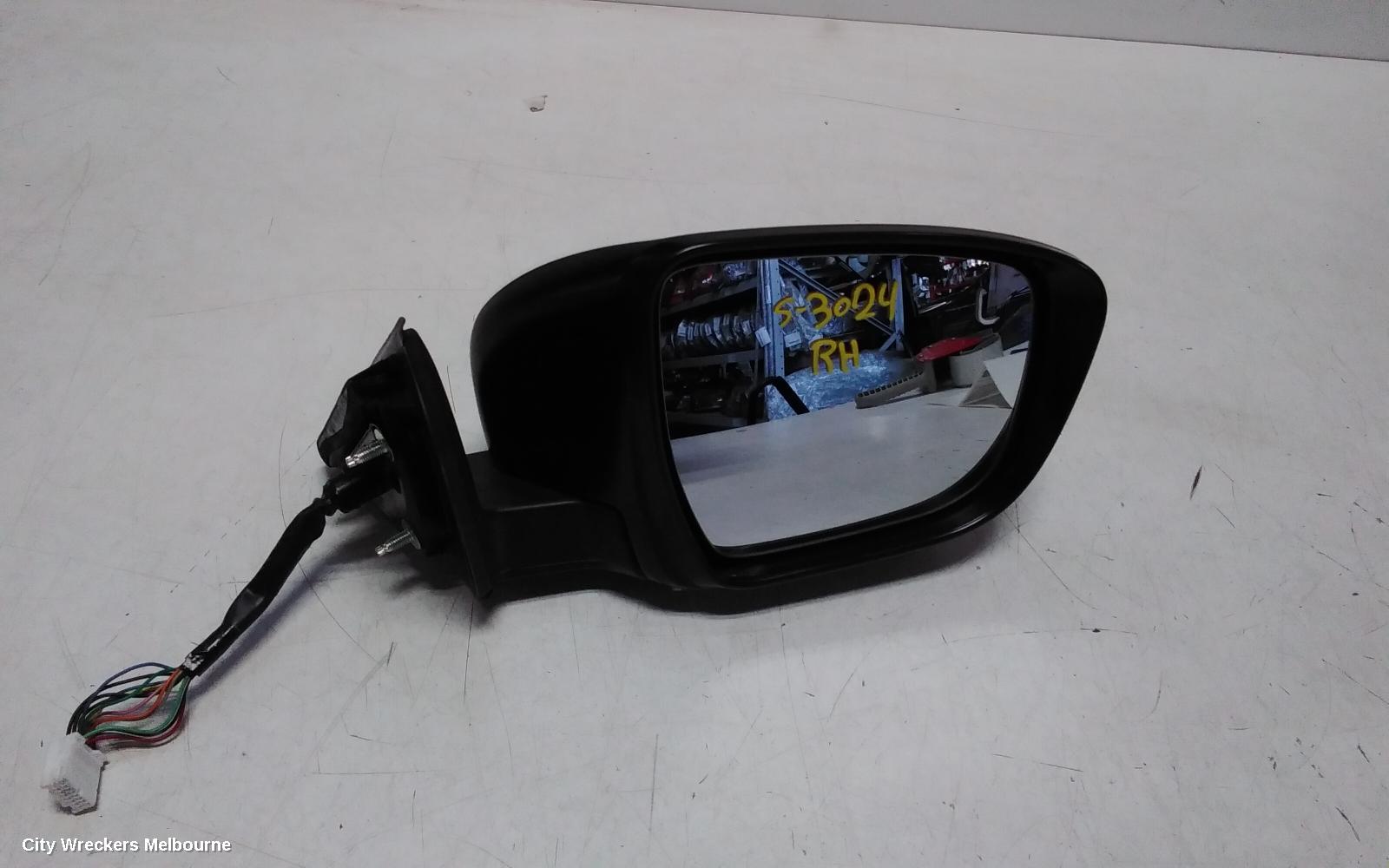 NISSAN XTRAIL RIGHT DOOR MIRROR, T32, TL/TI/ST-L, W/ CAMERA TYPE, 02/2014 - 07/2022