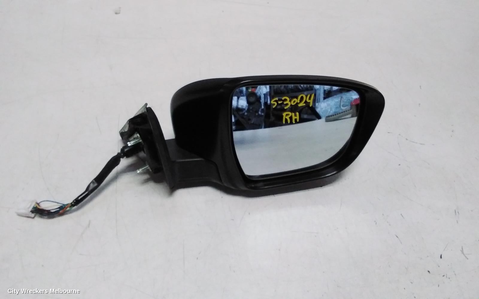 NISSAN XTRAIL RIGHT DOOR MIRROR, T32, TL/TI/ST-L, W/ CAMERA TYPE, 02/2014 - 07/2022