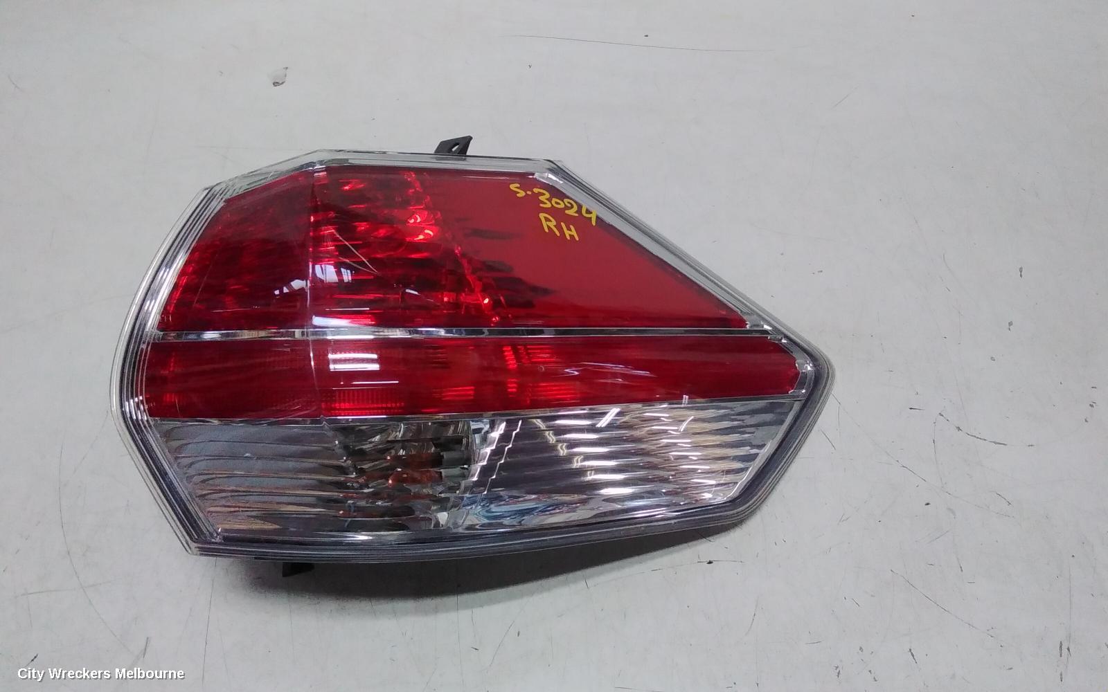 NISSAN XTRAIL RIGHT TAILLIGHT, T32, 02/2014 - 01/2017