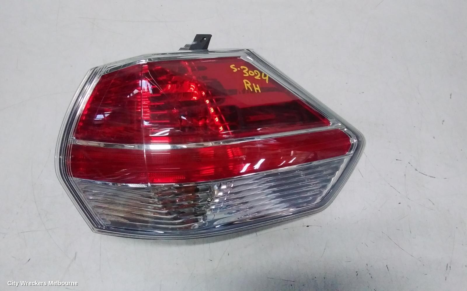 NISSAN XTRAIL RIGHT TAILLIGHT, T32, 02/2014 - 01/2017