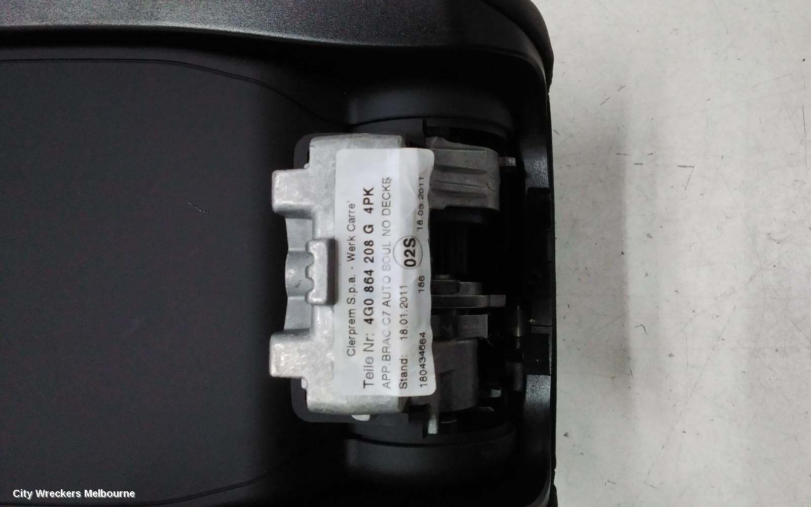 AUDI A6 CONSOLE, C7/4G, 04/2011 - 06/2018