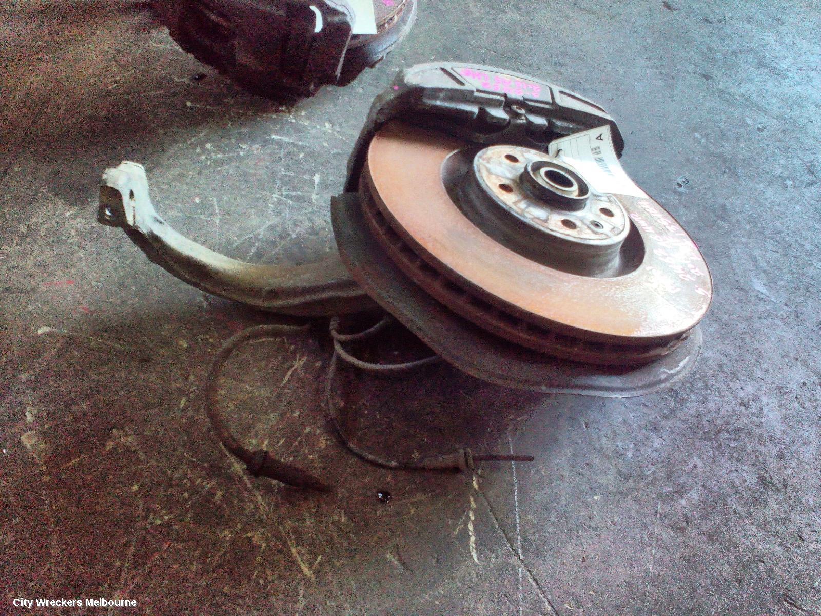 AUDI A6 LEFT FRONT HUB ASSEMBLY, 4G/C7, A6/S6/RS6, AWD, 04/2011 - 06/2018