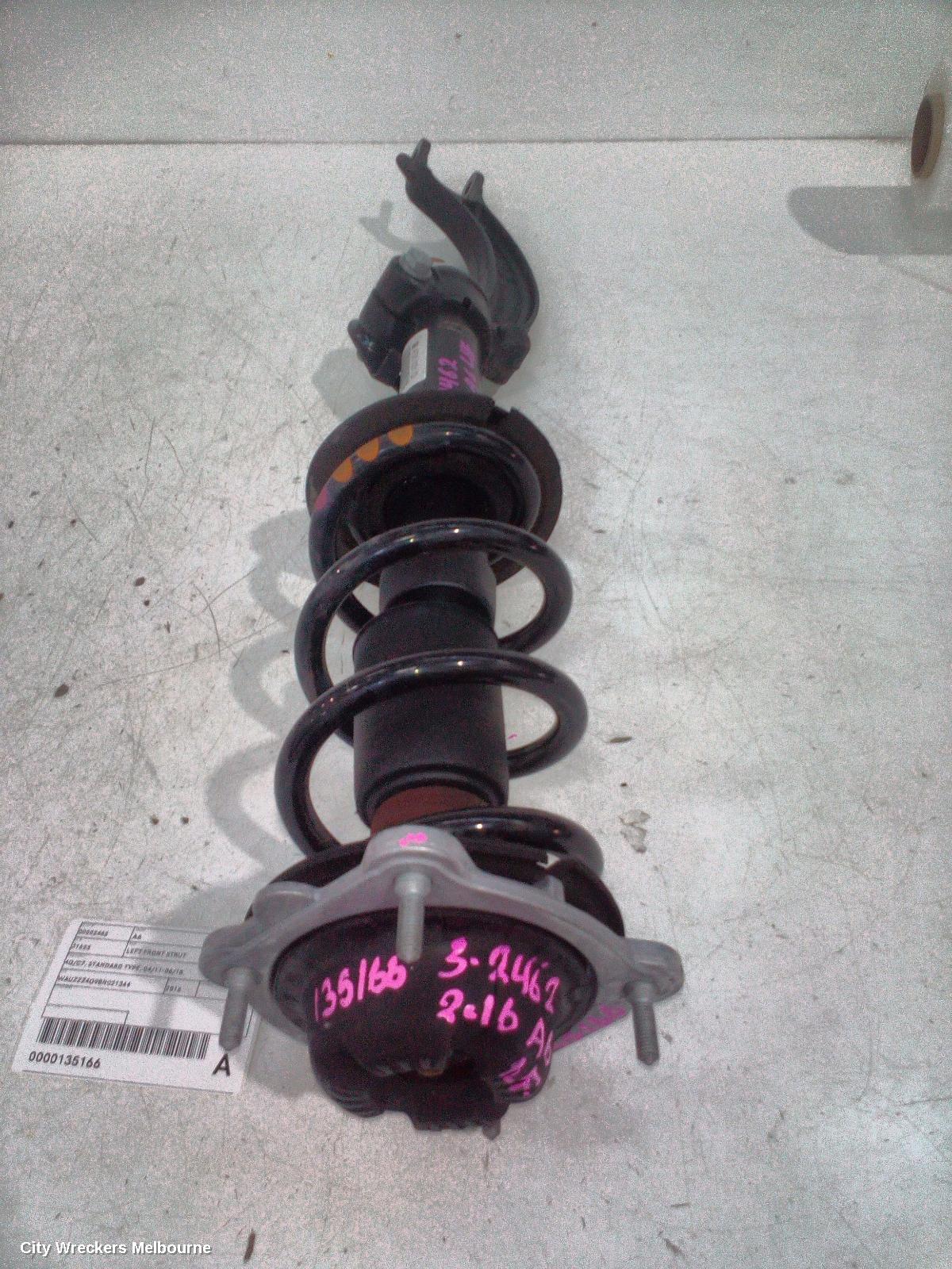 AUDI A6 LEFT FRONT STRUT, 4G/C7, STANDARD TYPE, 04/2011 - 06/2018