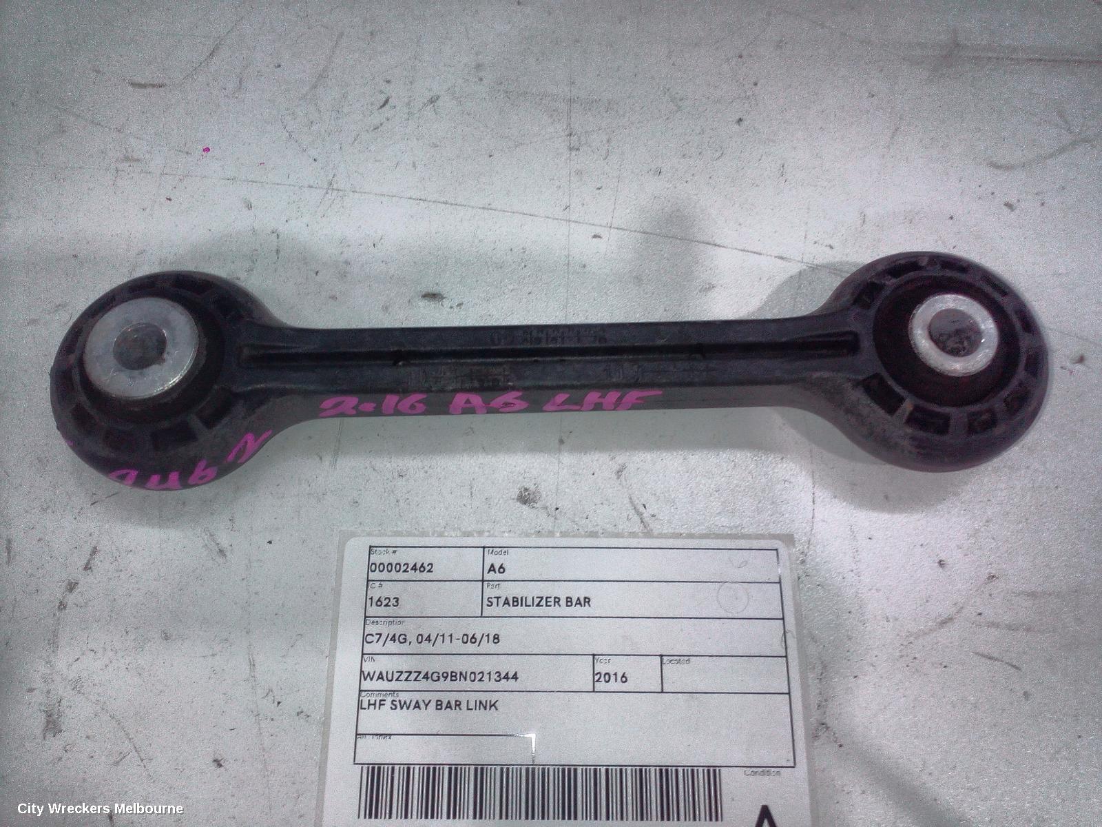 AUDI A6 STABILISER BAR, C7/4G, 04/2011 - 06/2018