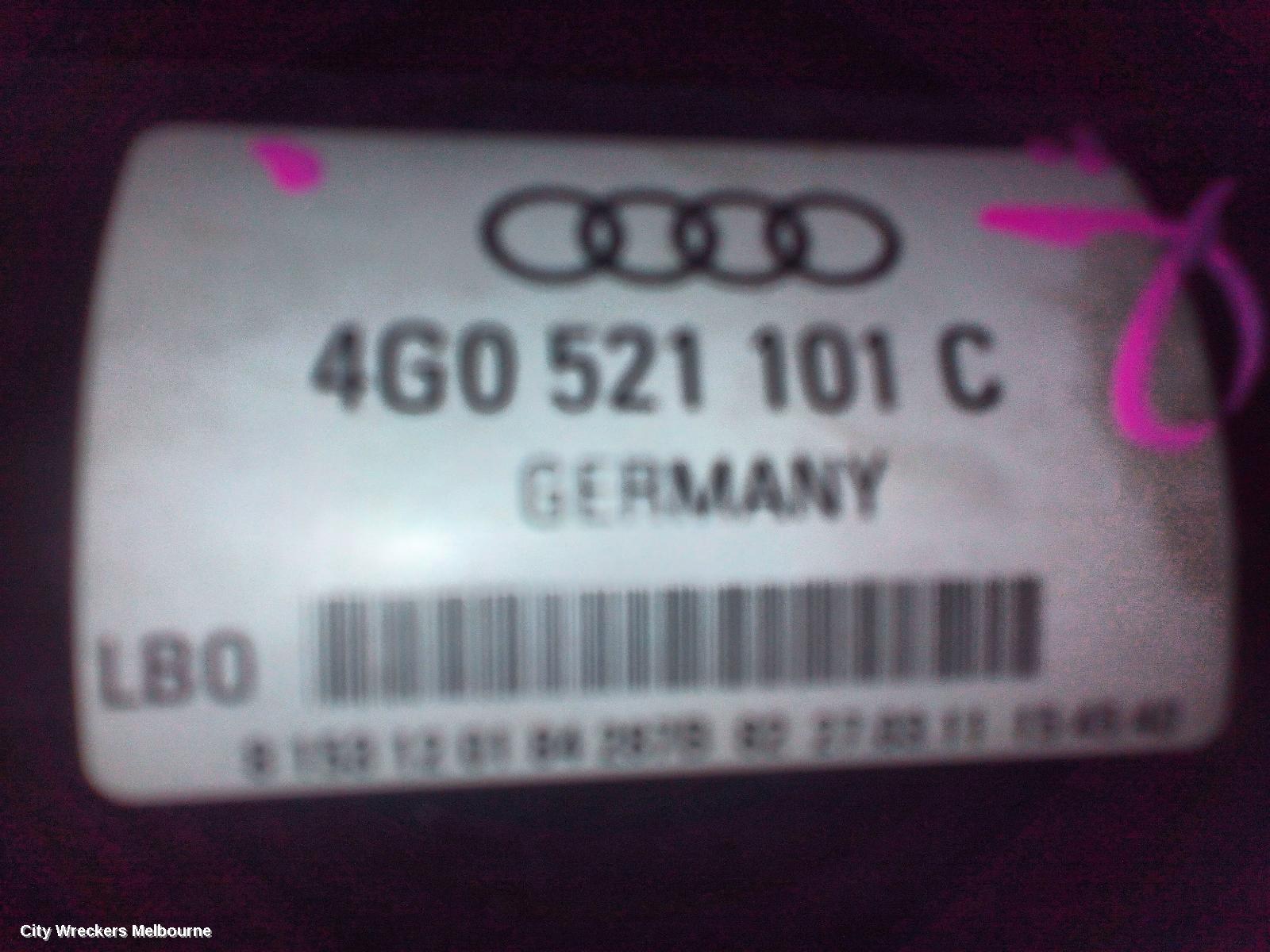 AUDI A6 REAR DRIVE SHAFT, C7/4G, 04/2011 - 06/2018