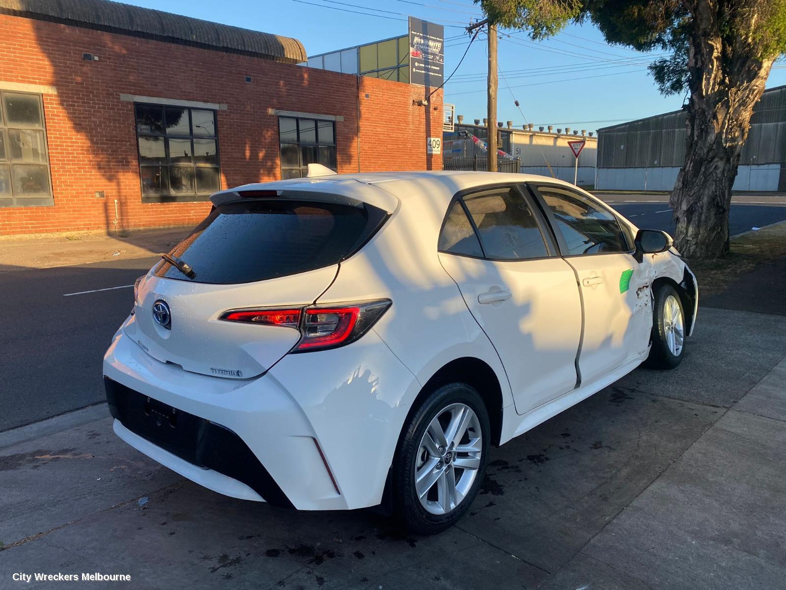 TOYOTA COROLLA LEFT TAILLIGHT, E210, HATCH, 07/2018 ONWARDS