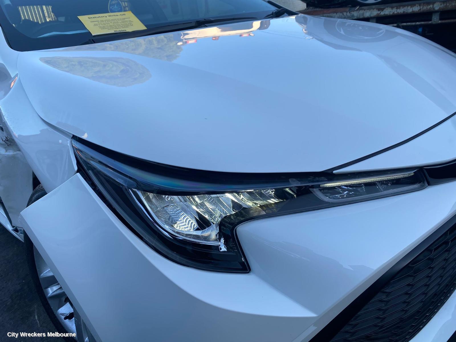 TOYOTA COROLLA LEFT TAILLIGHT, E210, HATCH, 07/2018 ONWARDS
