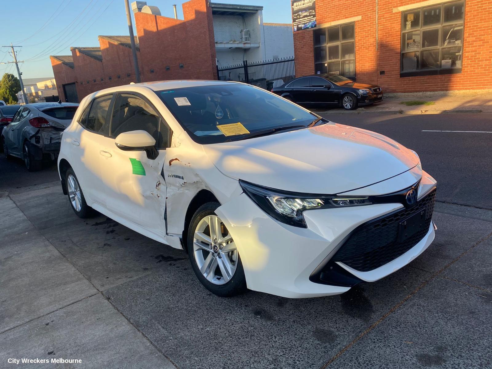 TOYOTA COROLLA LEFT TAILLIGHT, E210, HATCH, 07/2018 ONWARDS