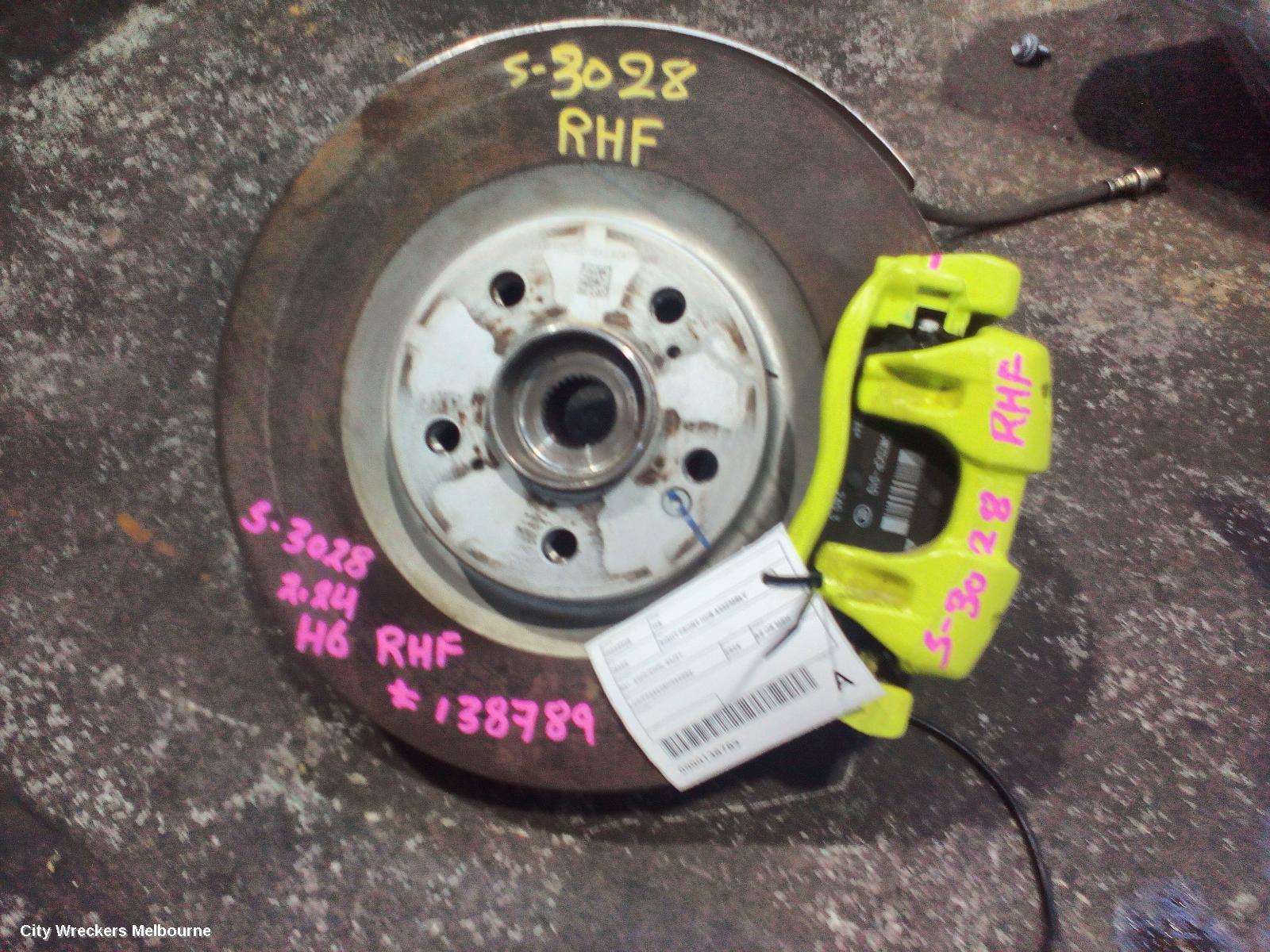 HAVAL H6 RIGHT FRONT HUB ASSEMBLY, B01, AWD/2WD, 02/2021 ONWARDS