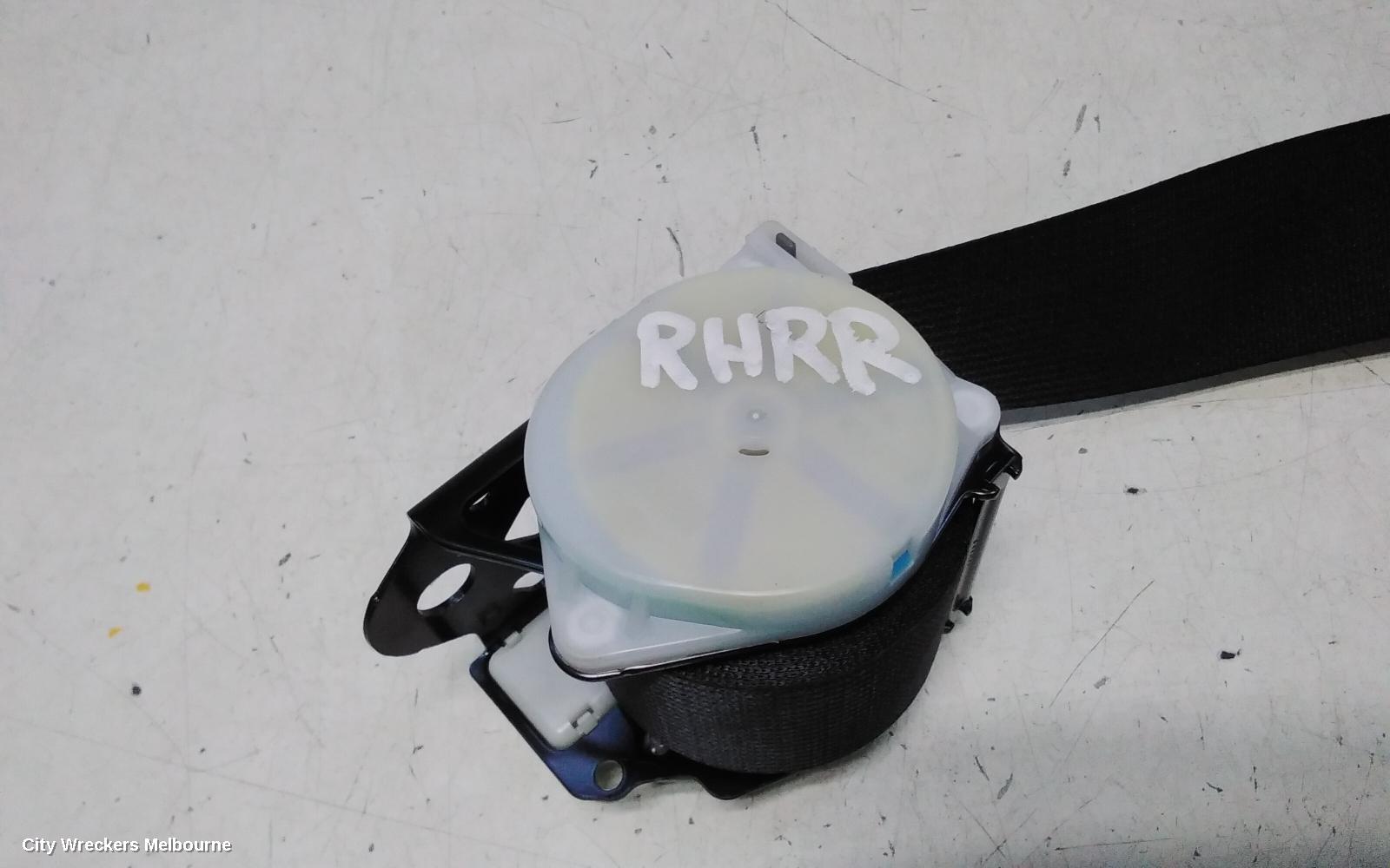 MITSUBISHI PAJERO SEATBELT/STALK, RH REAR, 3RD ROW, SEAT BELT ONLY, PAJERO SPORT, QE-QG, 10/2015 ONWARDS
