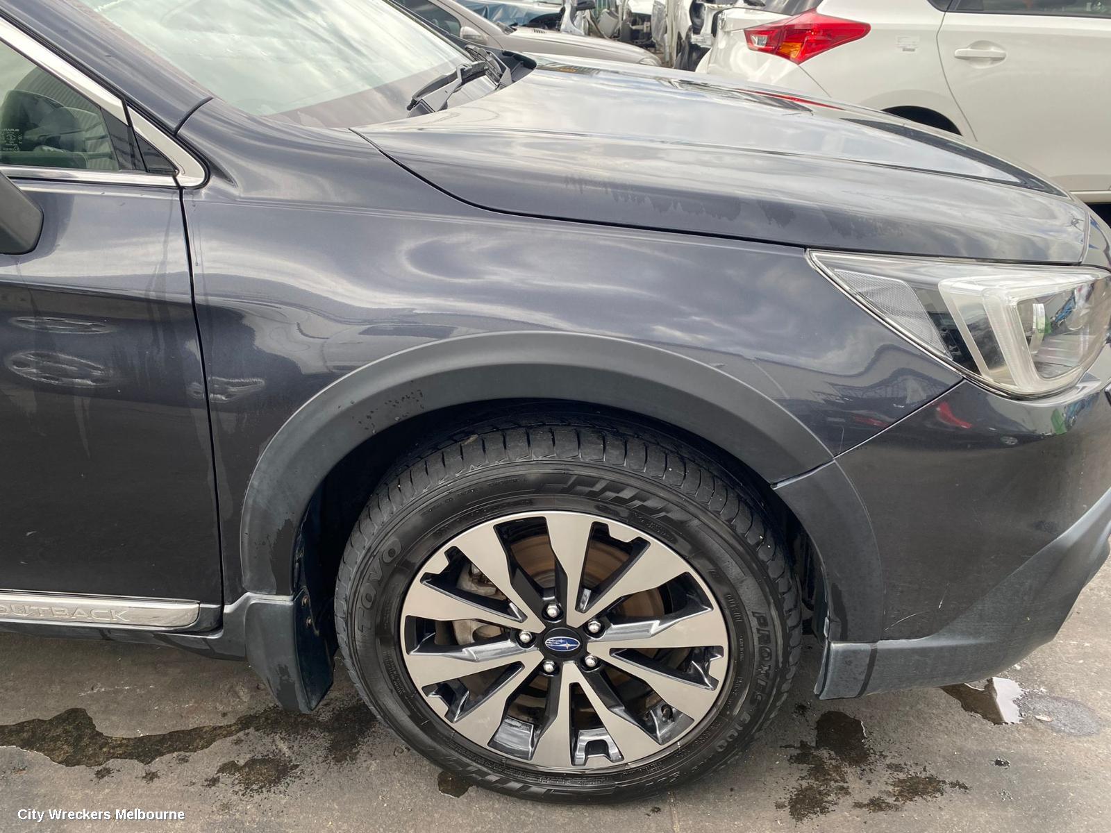 SUBARU OUTBACK DOOR HANDLE, OUTER, RH FRONT, NON SMART KEYLESS ENTRY TYPE, 6TH GEN, 08/2014 - 12/2020