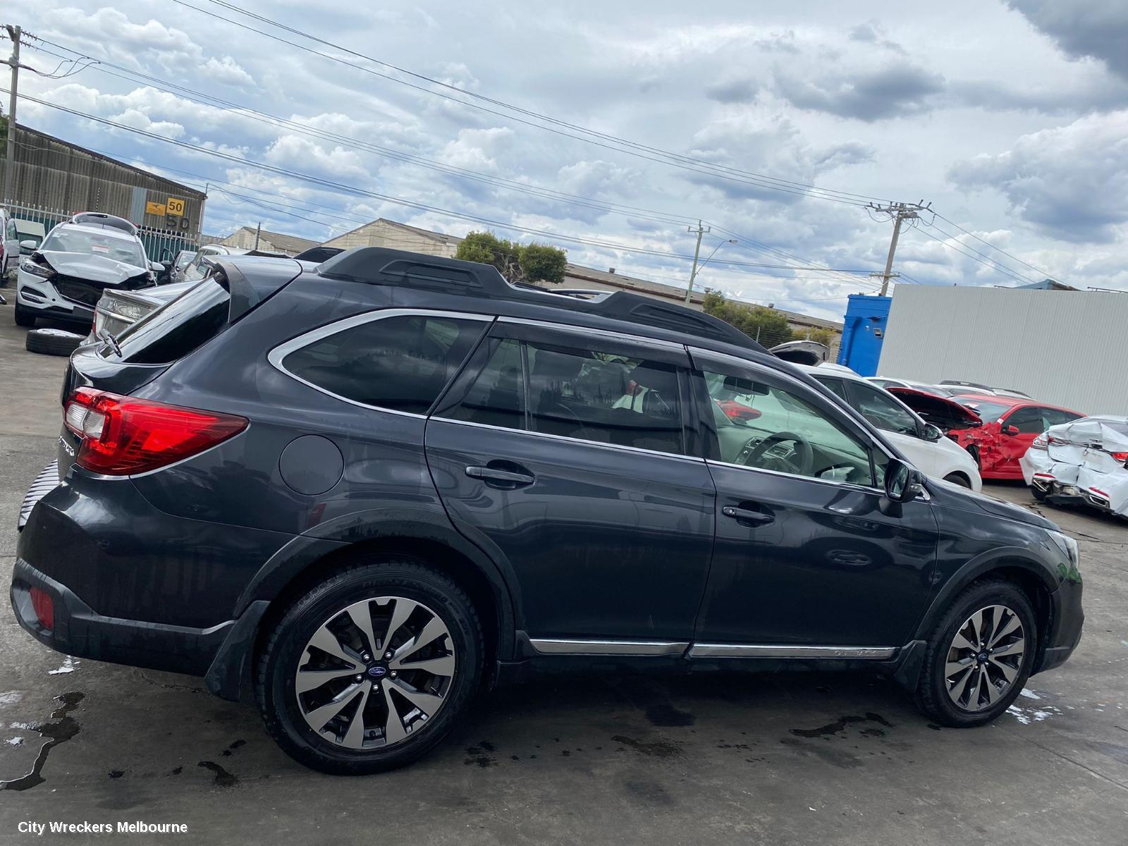 SUBARU OUTBACK DOOR HANDLE, OUTER, RH FRONT, NON SMART KEYLESS ENTRY TYPE, 6TH GEN, 08/2014 - 12/2020
