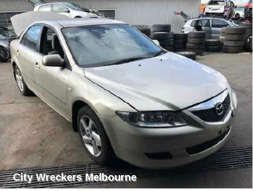 MAZDA 6 GRILLE, RADIATOR GRILLE, GG/GY, CHROME MESH TYPE, 09/2002 - 07/2005