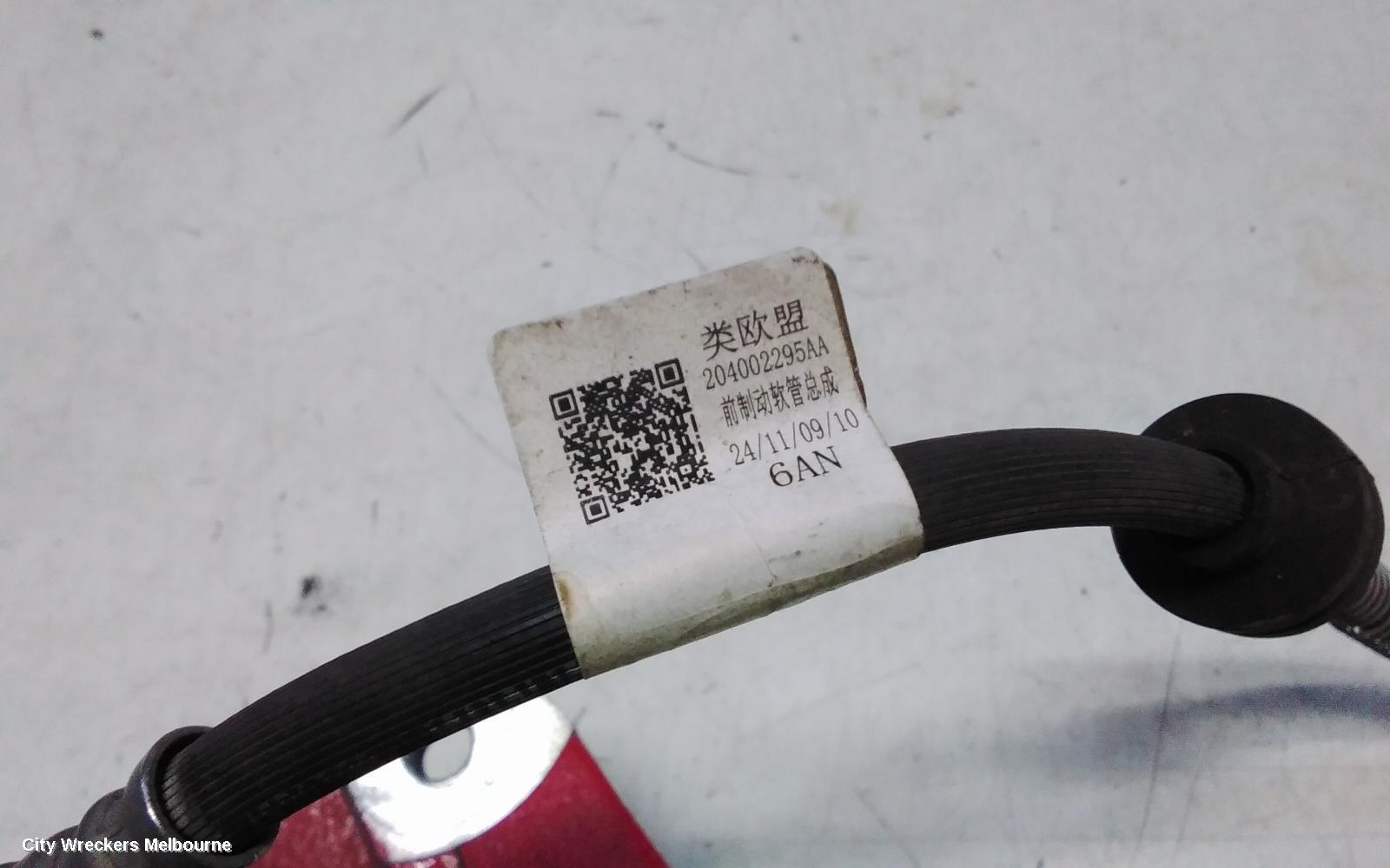 CHERY TIGGO 4 CALIPER, 1ST GEN, LH FRONT, RED, HEV, 06/2024 ONWARDS